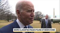 relates to Biden Lawyers Find More Classified Documents at His Home