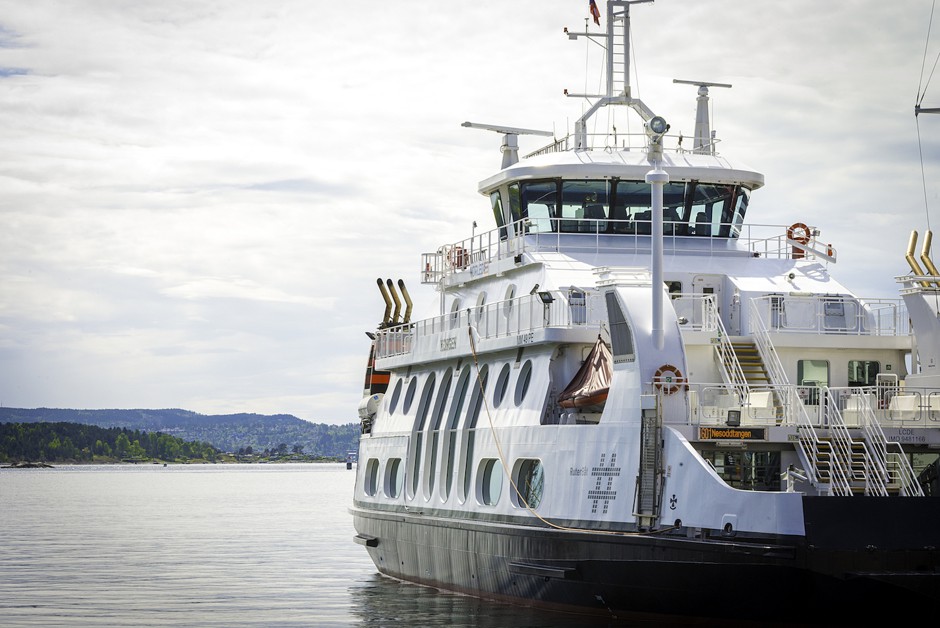 The MS Kongen, a ferry powered by the equivalent of 20 Tesla batteries.