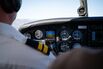 RF pilot cockpit plane