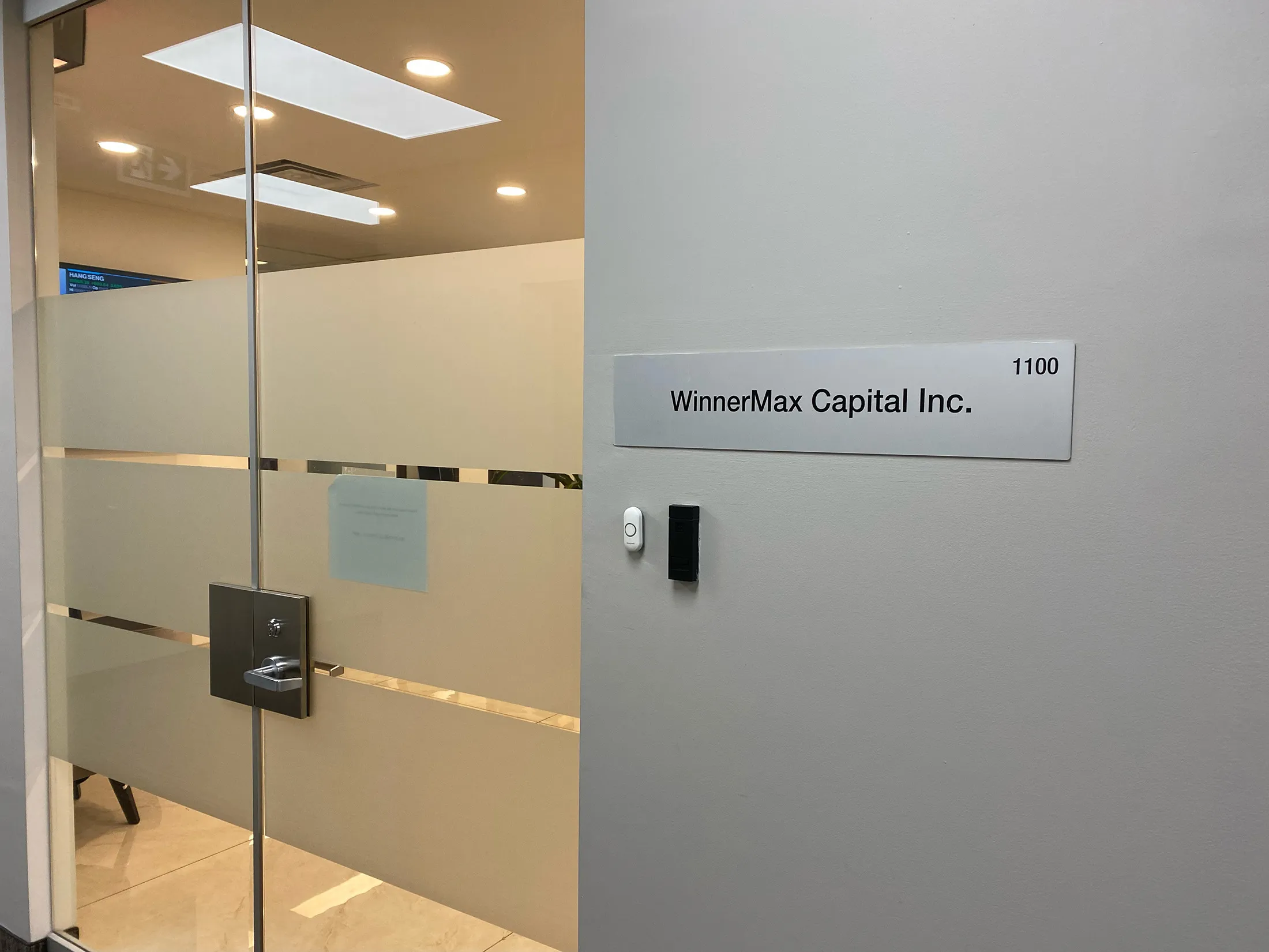 The WinnerMax Capital offices.