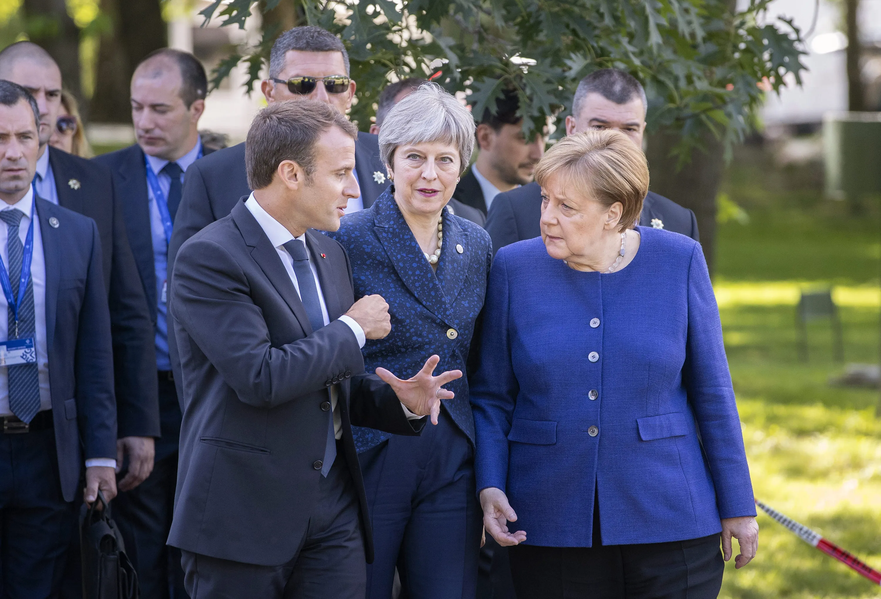 The Europeans strike out on their own.