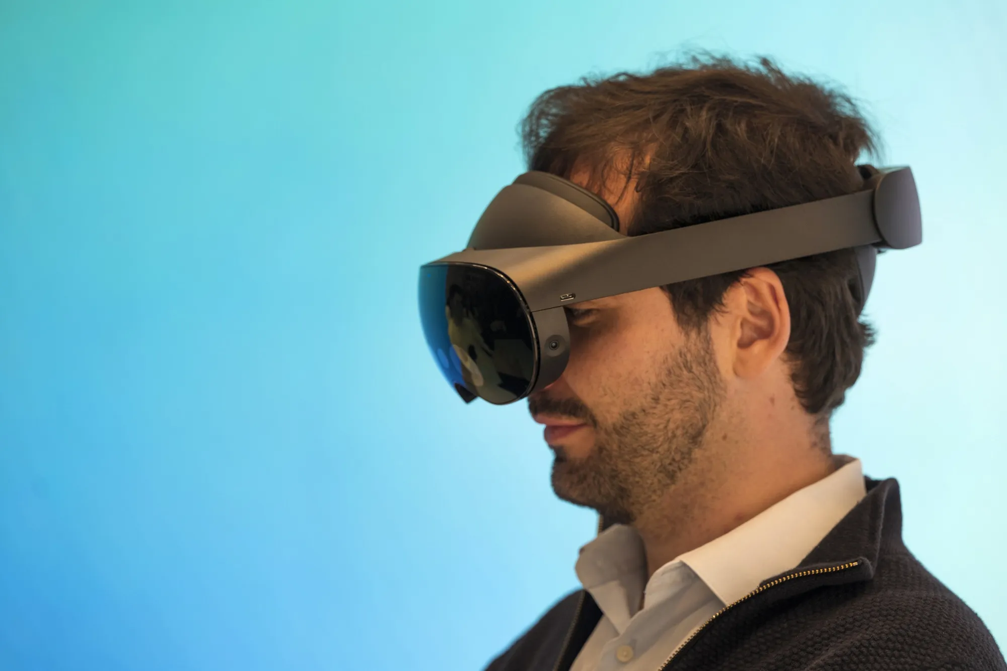 The Meta Quest Pro virtual reality&nbsp;headset.
