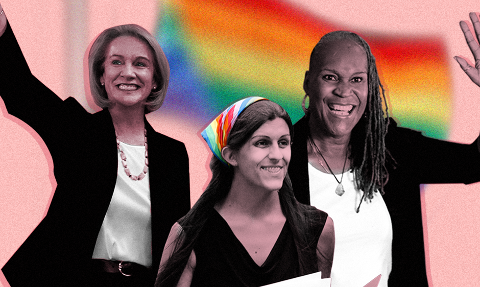 Jenny Durkan, Danica Roem, and Andrea Jenkins won LGBT firsts in local elections this year. 