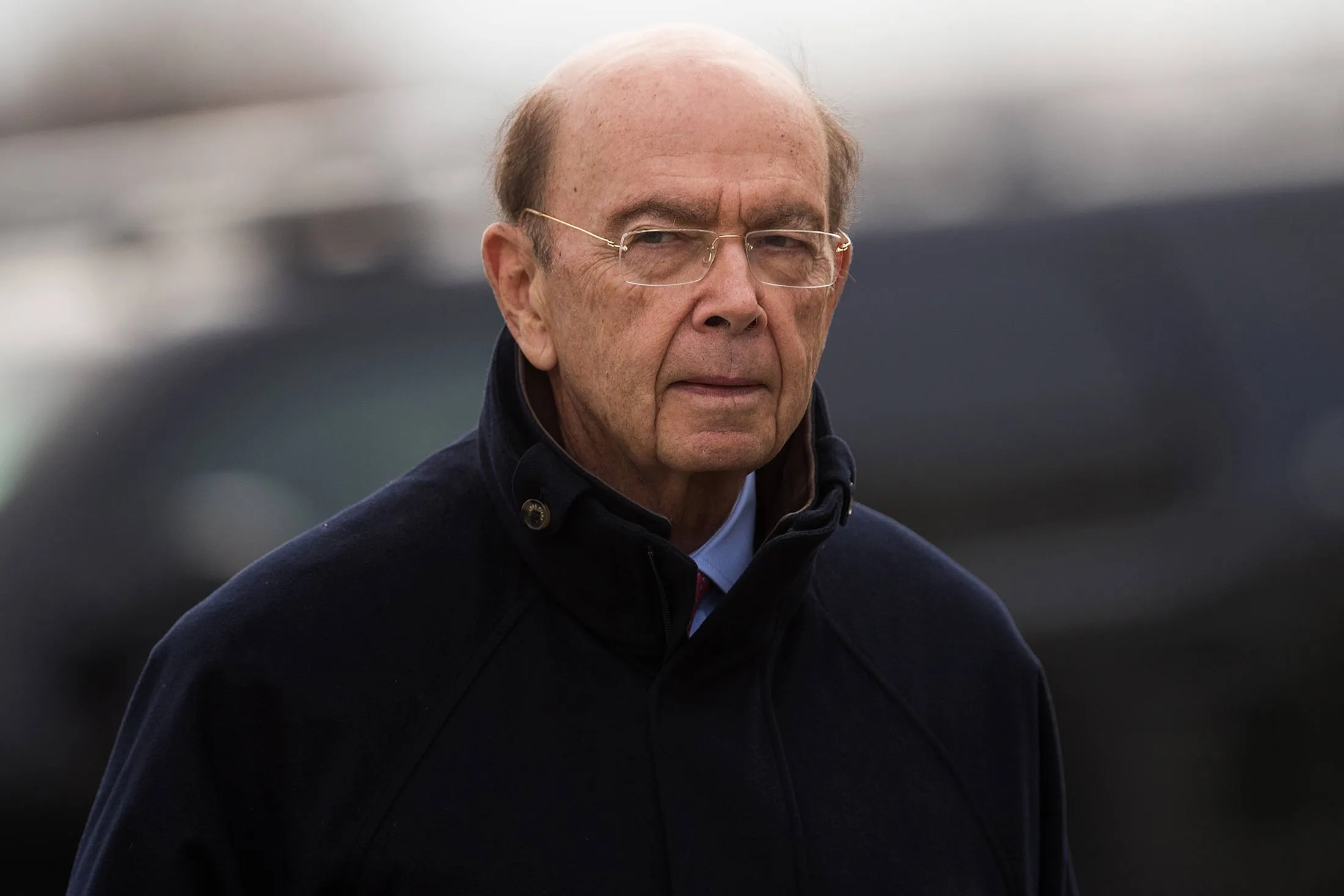 Investor Wilbur Ross arrives for his meeting with president-elect Donald Trump at Trump International Golf Club, Nov. 20, in Bedminster Township, New Jersey.

