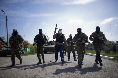 Armed Pro-Russian Activists
