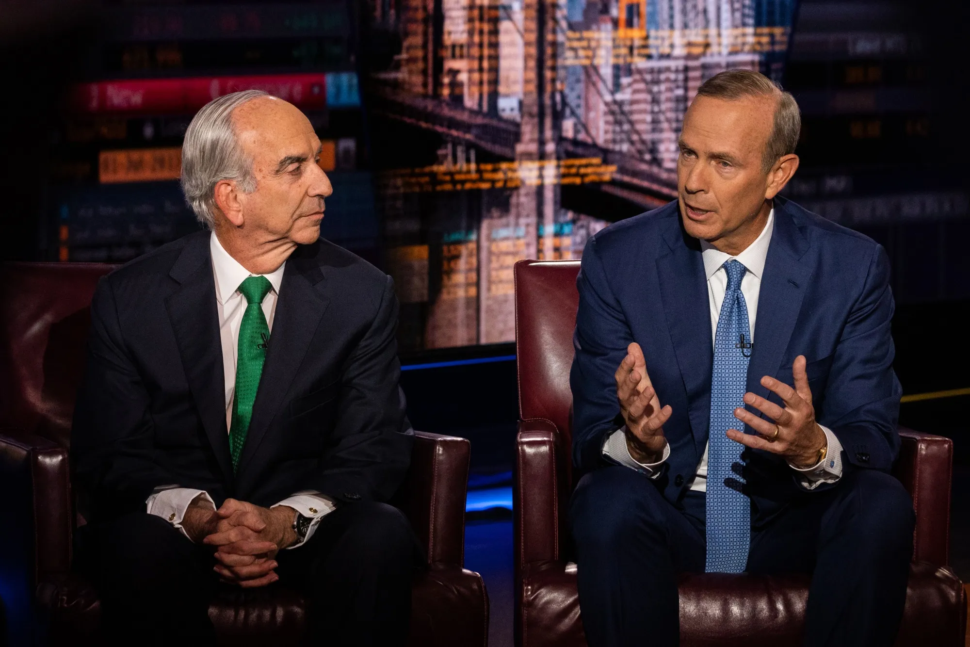 John Hess and Mike Wirth.