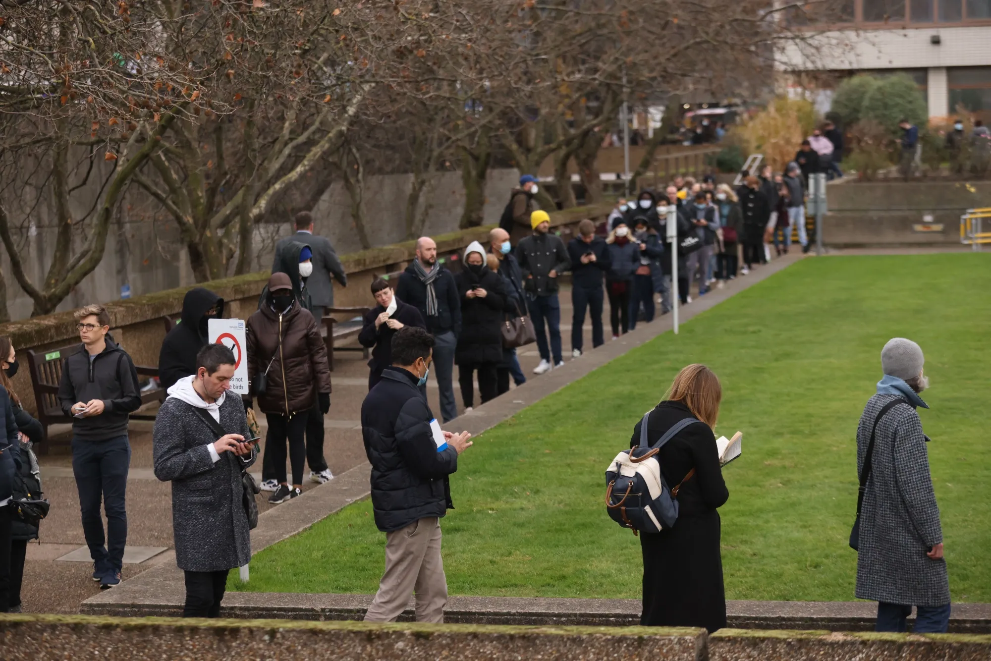 Vaccination Centers As U.K. Raises Covid Alert Level
