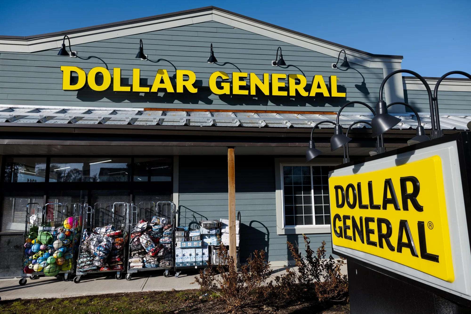 A Dollar General store in Germantown, New York.