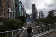 General Views in Hong Kong As City 'Overwhelmed' But No Plan for Full Lockdown