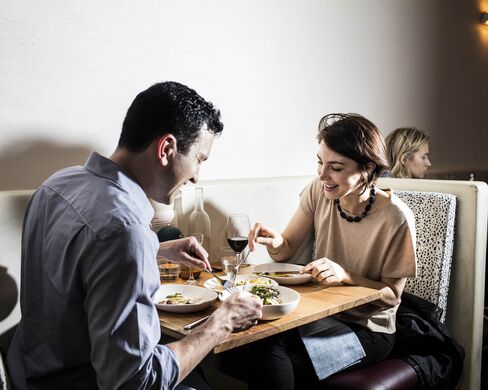 Since it opened in February, the restaurant has been packed with vegetarians and meat-eaters alike.