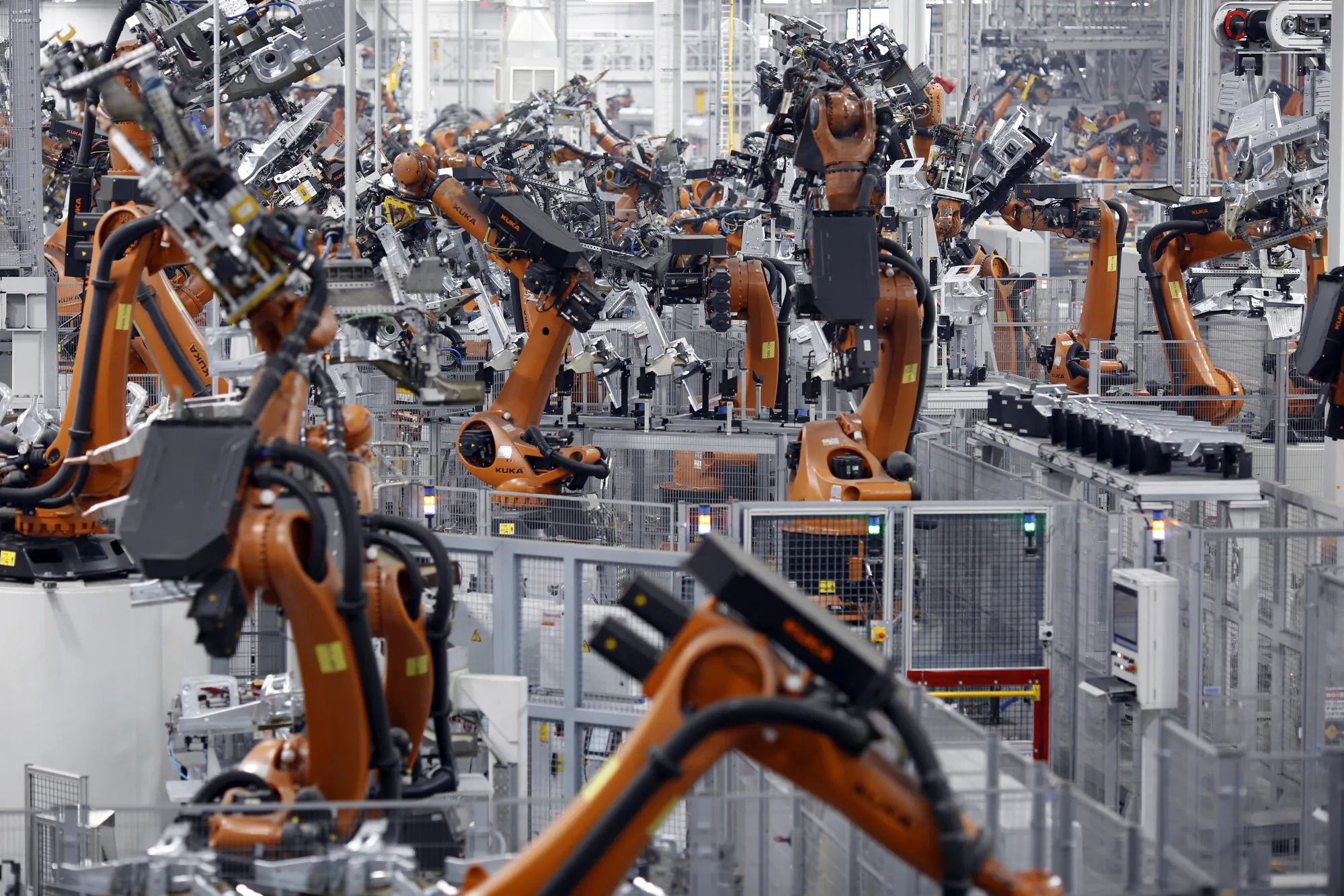 Inside The BMW Manufacturing Co. Assembly Plant Ahead Of Markit Manufacturing Figures 