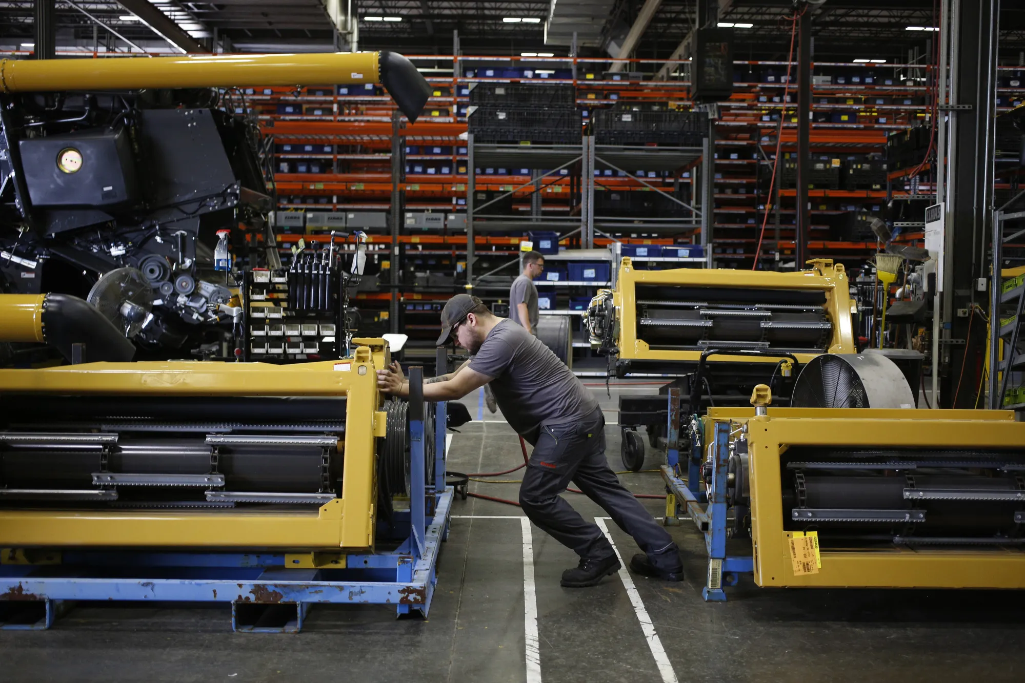 Operations At Claas Of America Inc. Combine Facility Ahead Of Industrial Production Figures