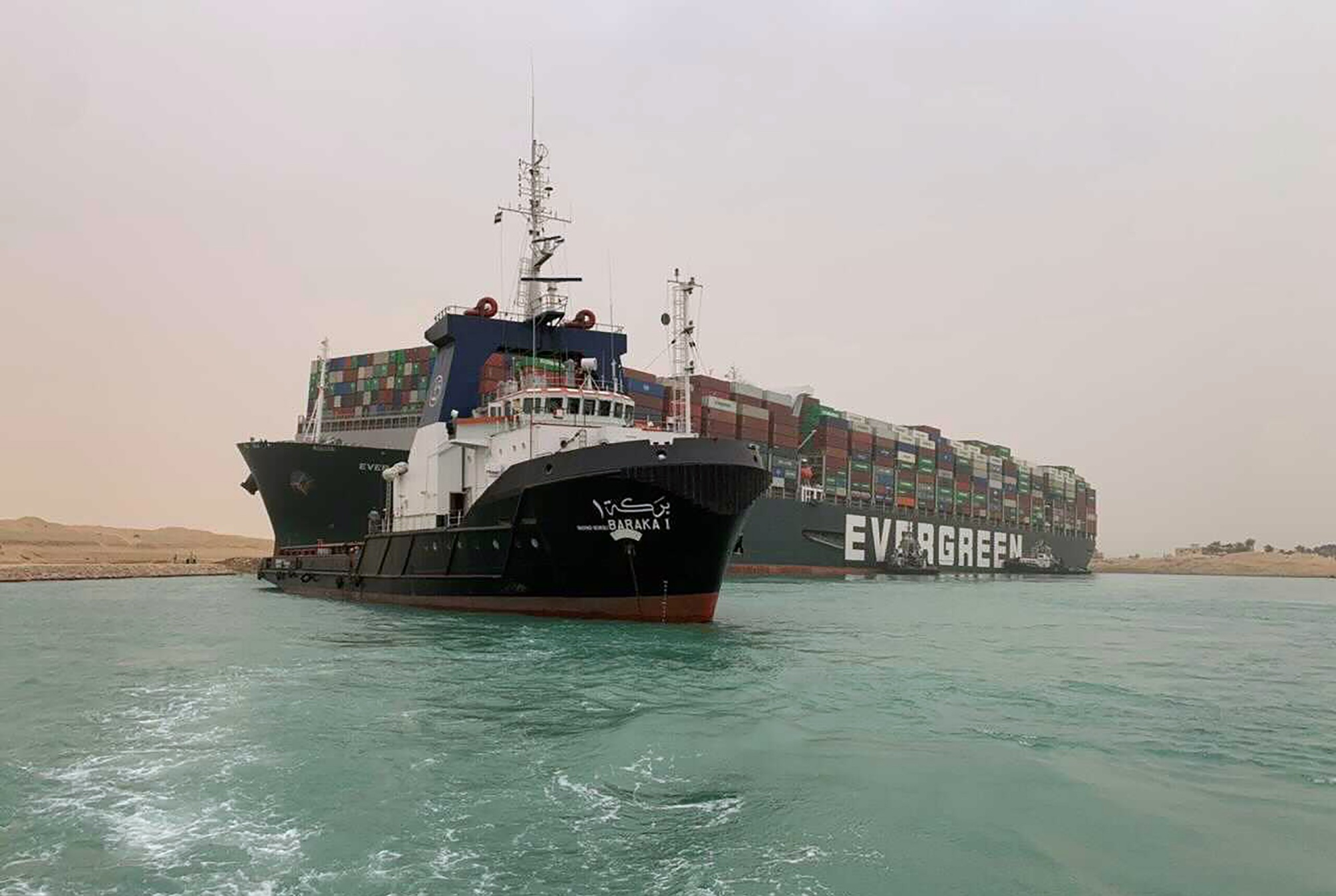 Suez Canal Blockage Closer To Resolution On Efforts To Move Ship