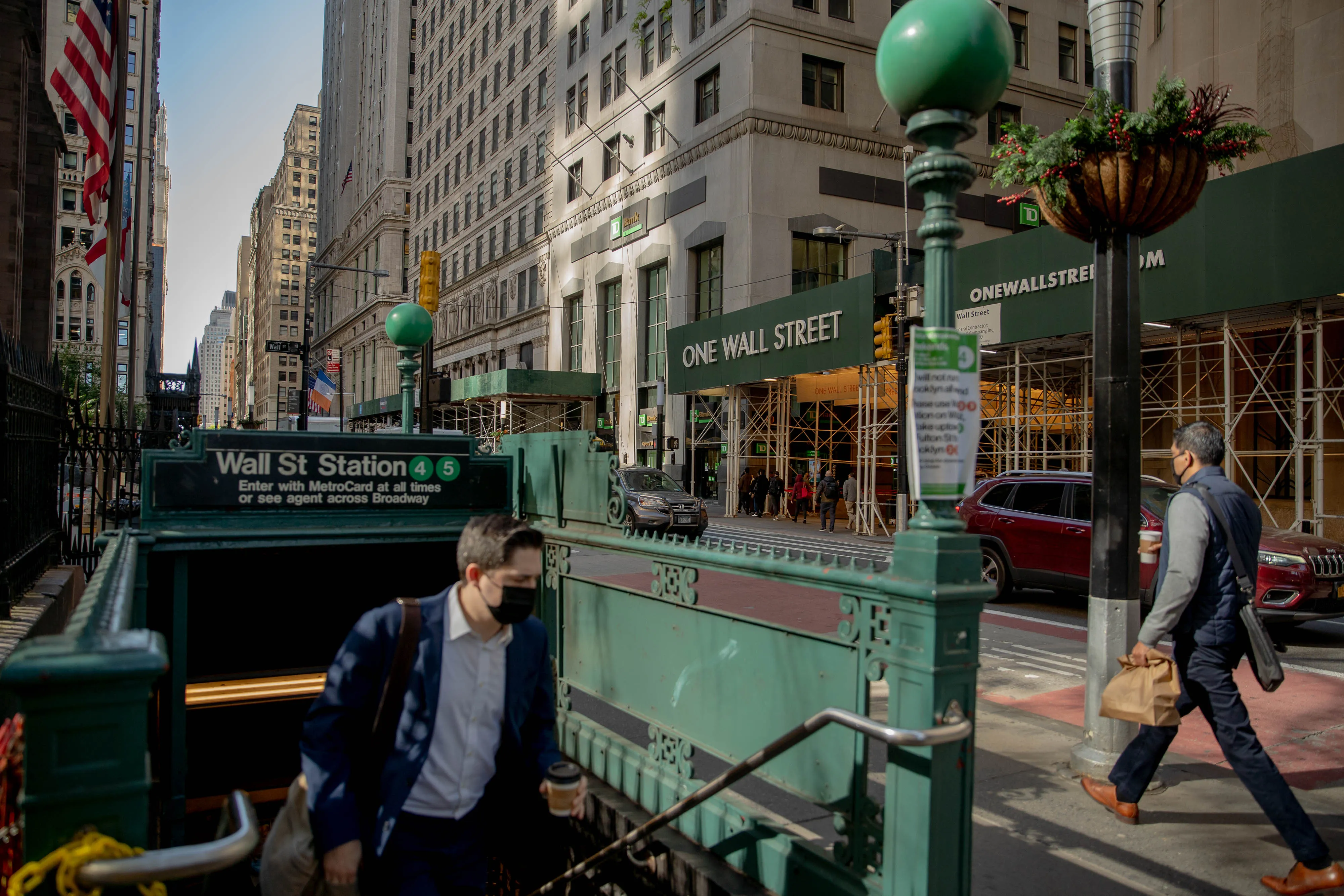 During the pandemic, much of the work on Wall Street was done from home or mostly emptied offices. But things are beginning to change.