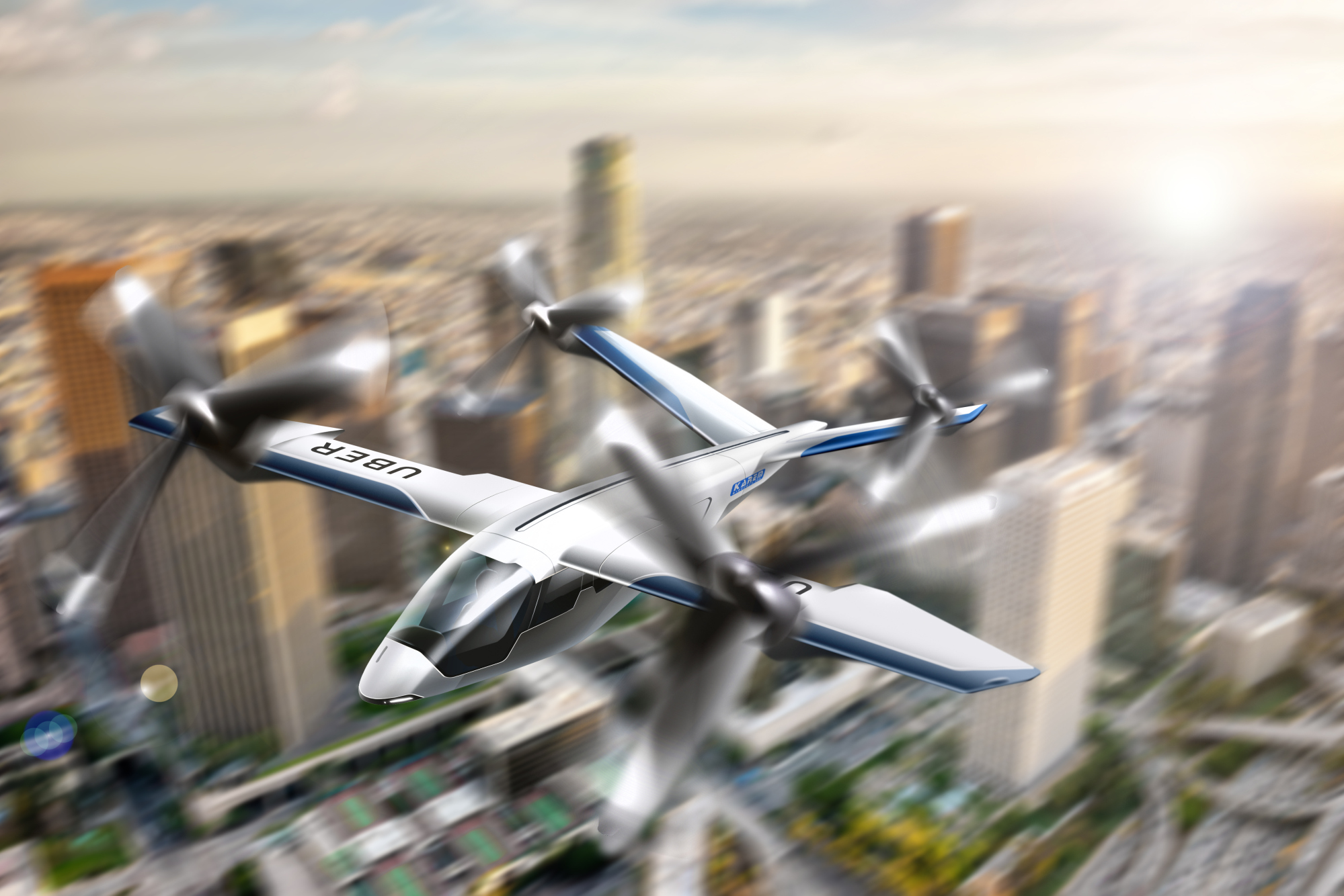 A Look at Uber s Flying Car Dream Bloomberg