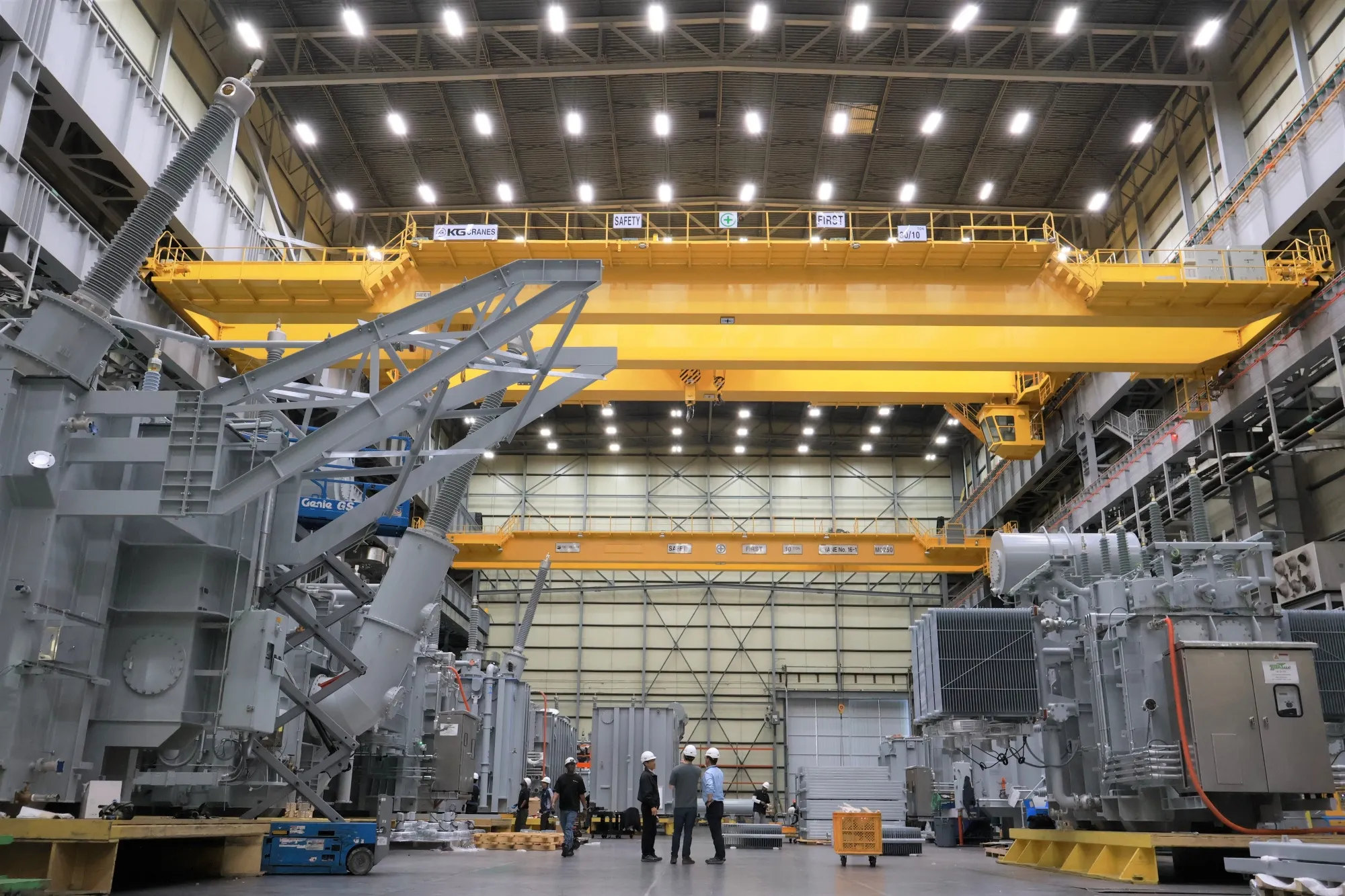 The HD Hyundai Electric factory in Montgomery, Alabama.