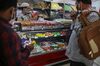 A traditional Indian sweet store in Mumbai.