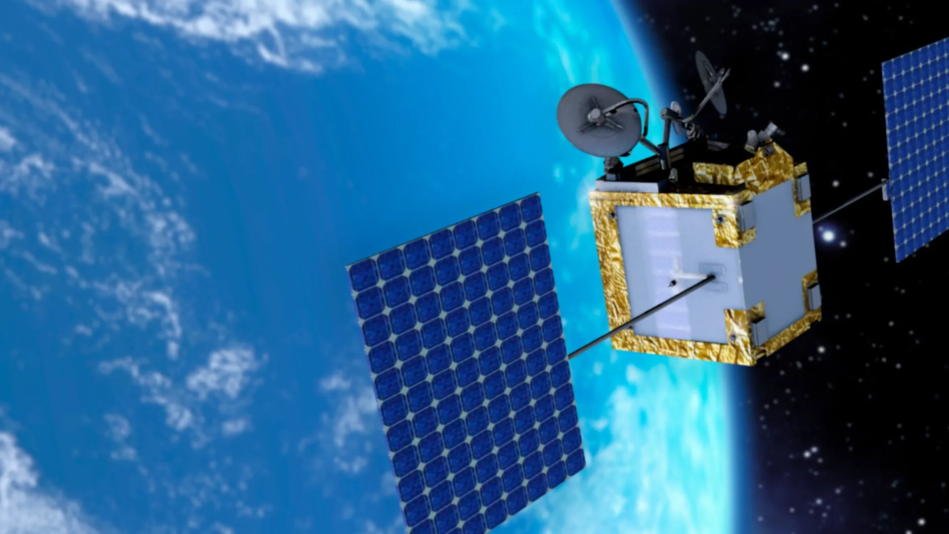 A OneWeb satellite.