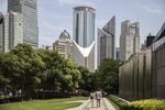 General Views Of Shanghai's Lujiazui Financial District