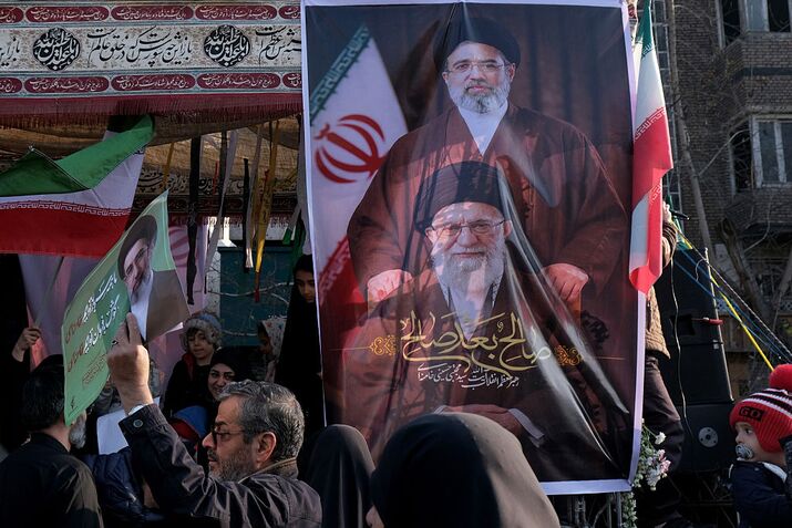 Rally for Mojtaba Khamenei the New Supreme Leader - U.S. And Israel Wage War Against Iran