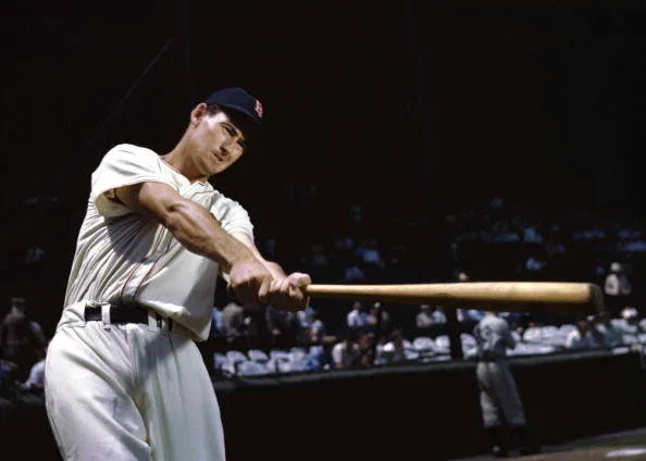 Waiting for the right pitch.
