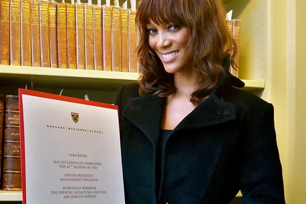 What Tyra Banks Learned at Harvard