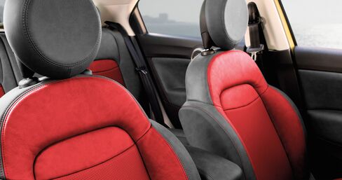 More than 100 genuine Mopar accessories are available for the 2016 Fiat 500X. Owners can transform the interior of their new car with premium leather Katzkin seats. Prices range from $813 for uninstalled seats to $1,775 for installed seats.