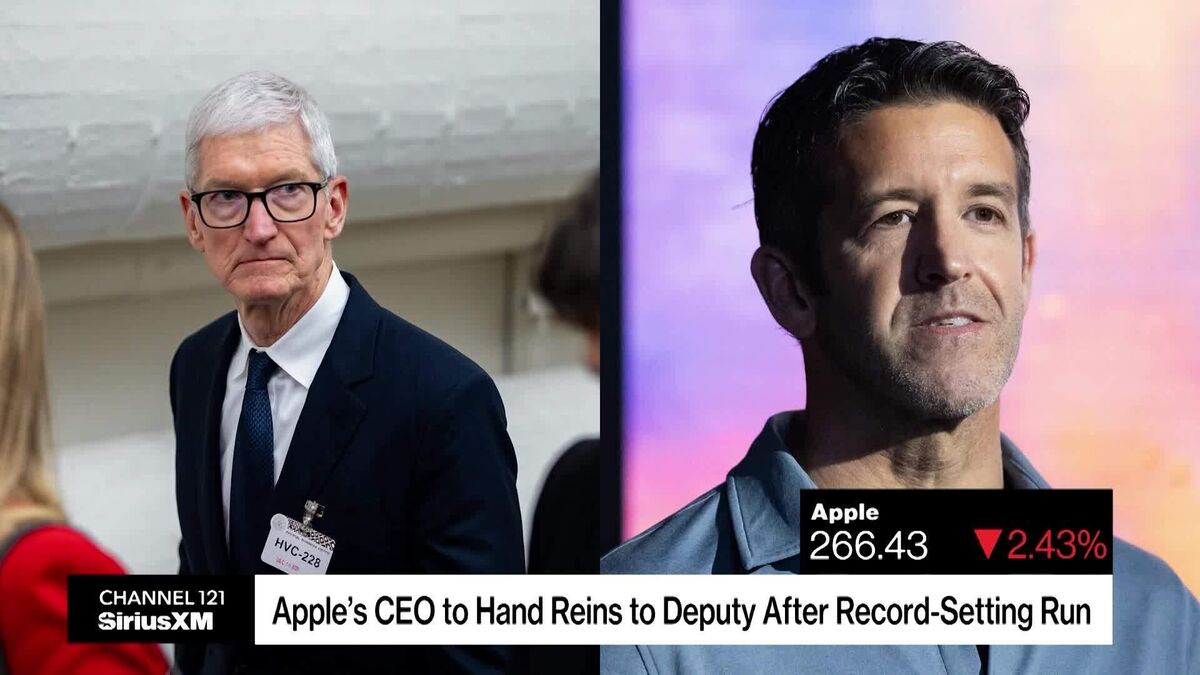 Apple Names John Ternus as Successor to CEO Tim Cook