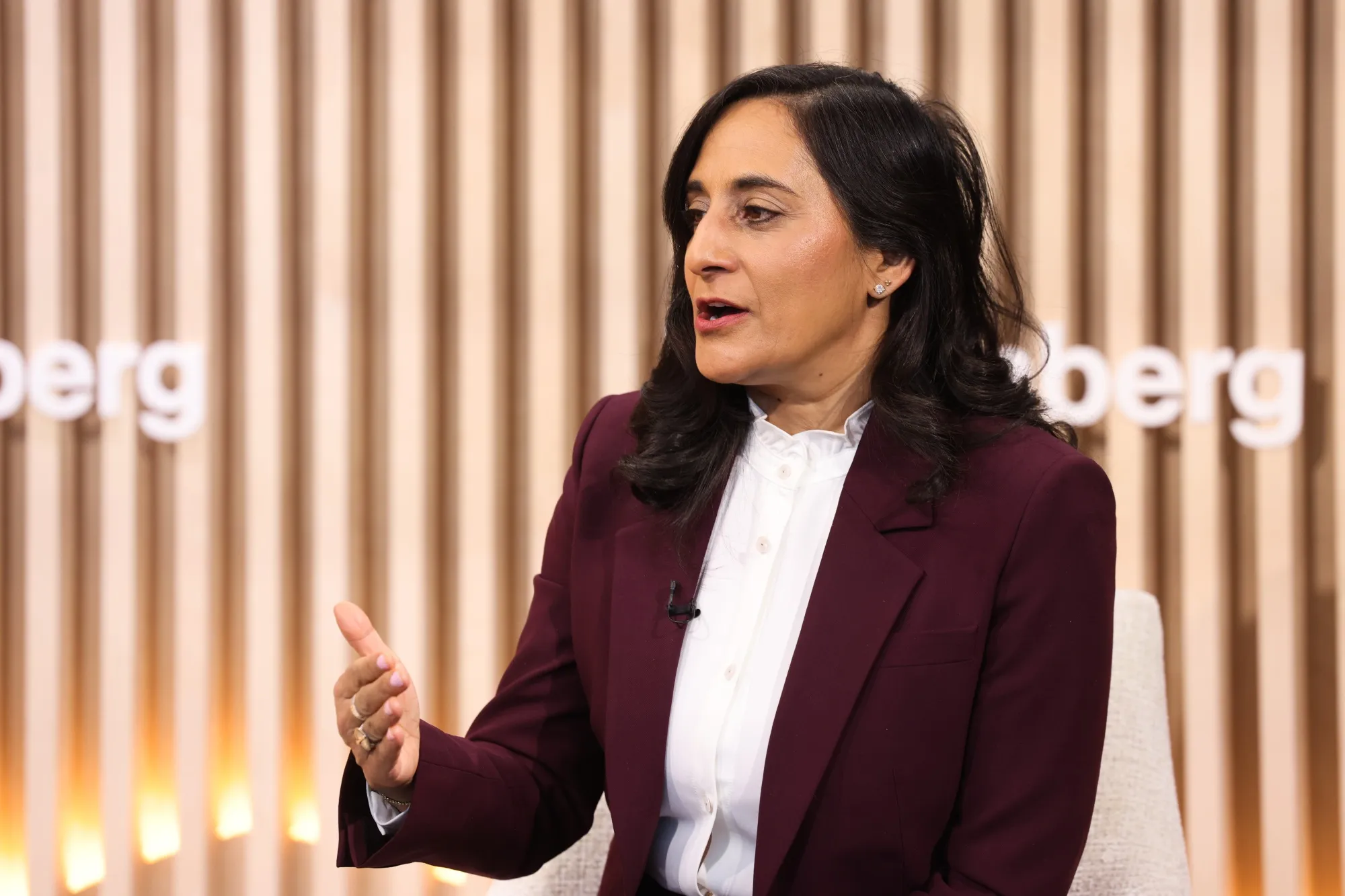 Canada’s Foreign Minister Anita Anand in Davos, on Jan. 20.