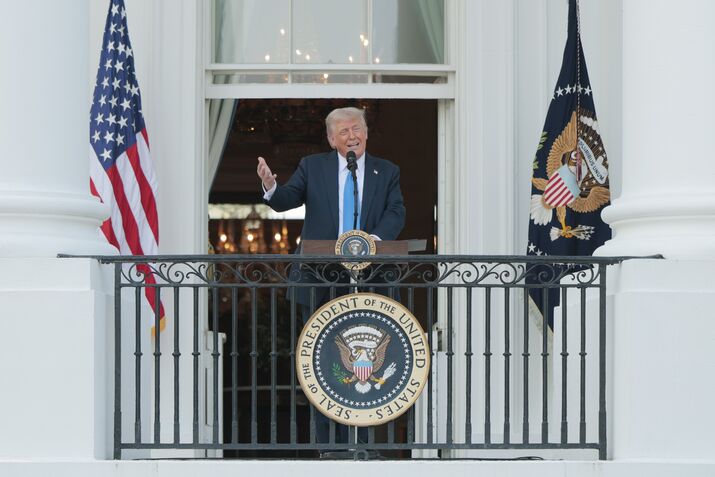 President Trump Participates In A Summer Soiree At The White House