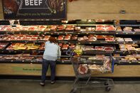 Inside A Wal-Mart Store Ahead Of Black Friday