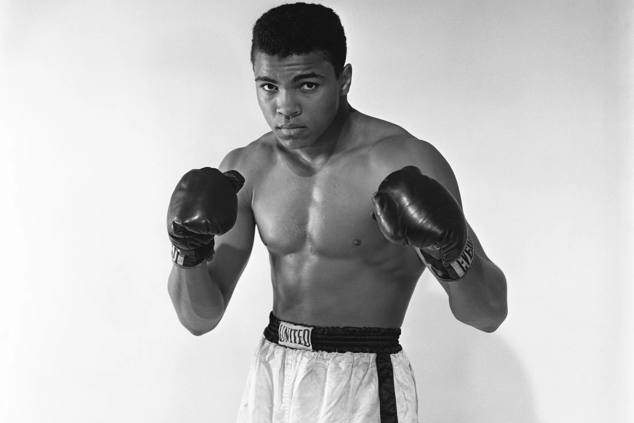 The future&nbsp;Muhammad Ali, as&nbsp;20-year-old Cassius Clay, in 1962.