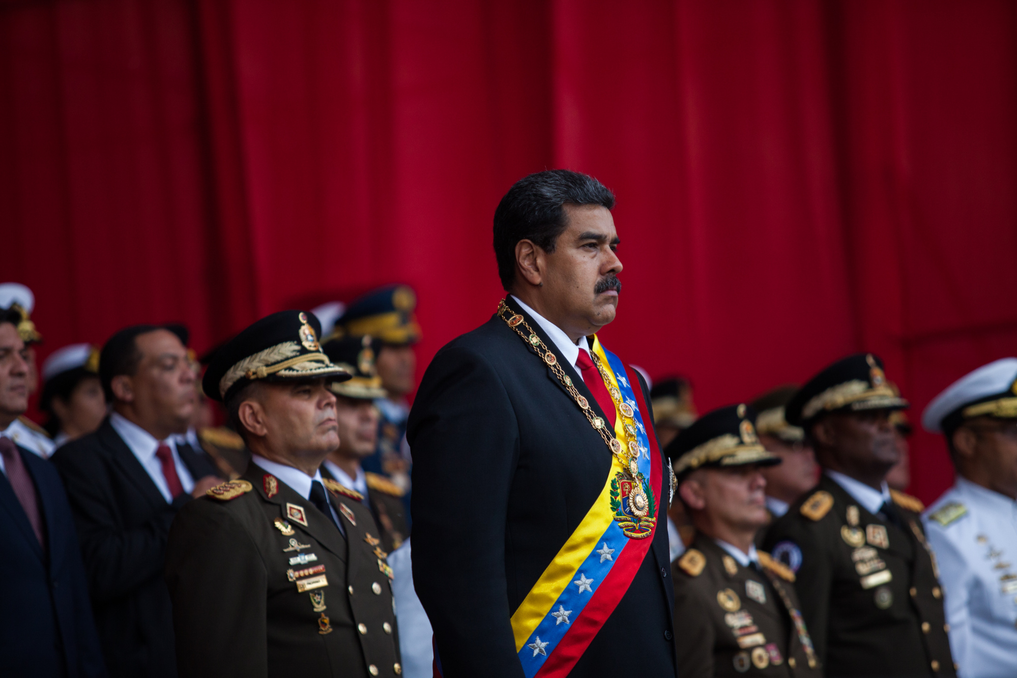Nicolas Maduro, Venezuela's president&nbsp;in Caracas, Venezuela.