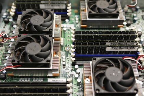 Server at Google Data Center
