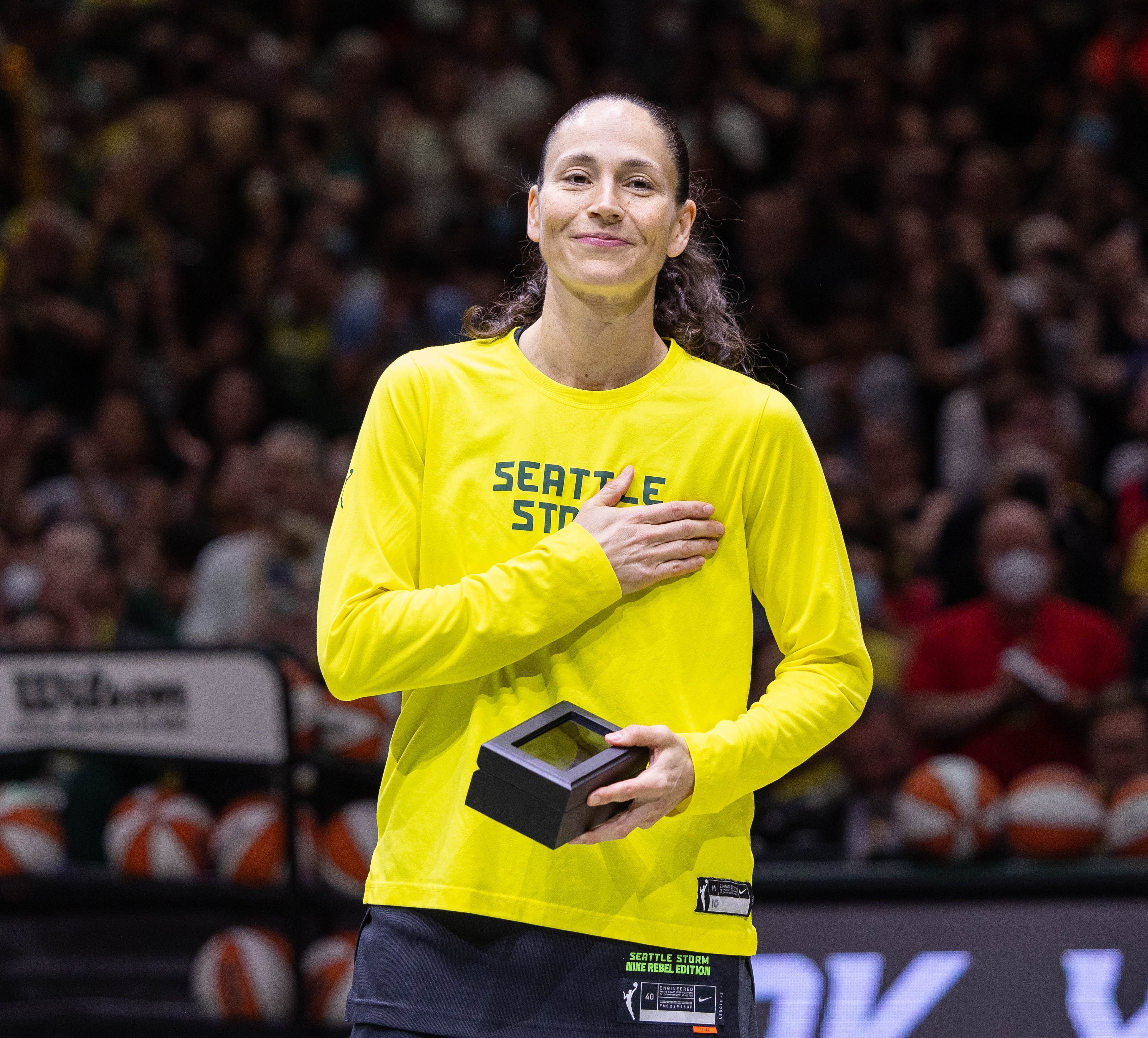 A look back at Sue Bird's jersey retirement ceremony - The Next