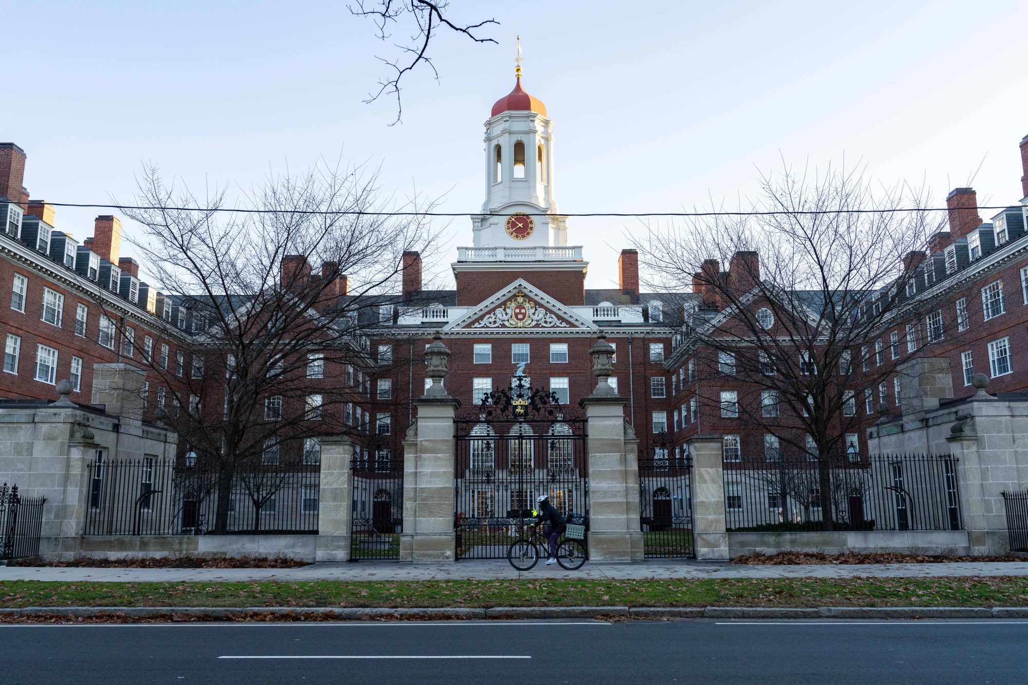 Harvard University campus in Cambridge, Massachusetts.