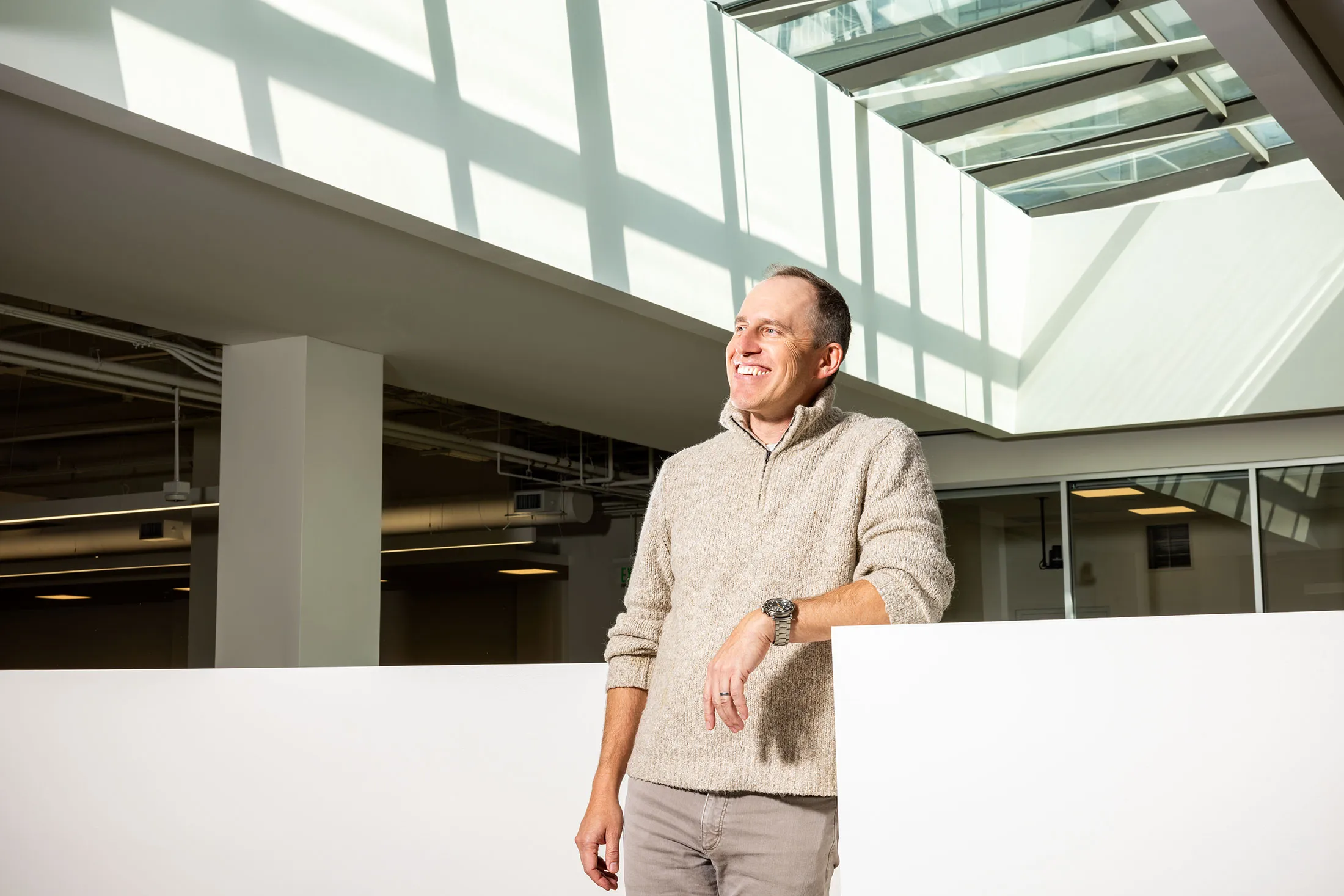 Bret Taylor at Sierra Technologies’ office in San Francisco.