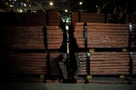 The Codelco El Teniente Mine And Processing Facility As Copper Wavers
