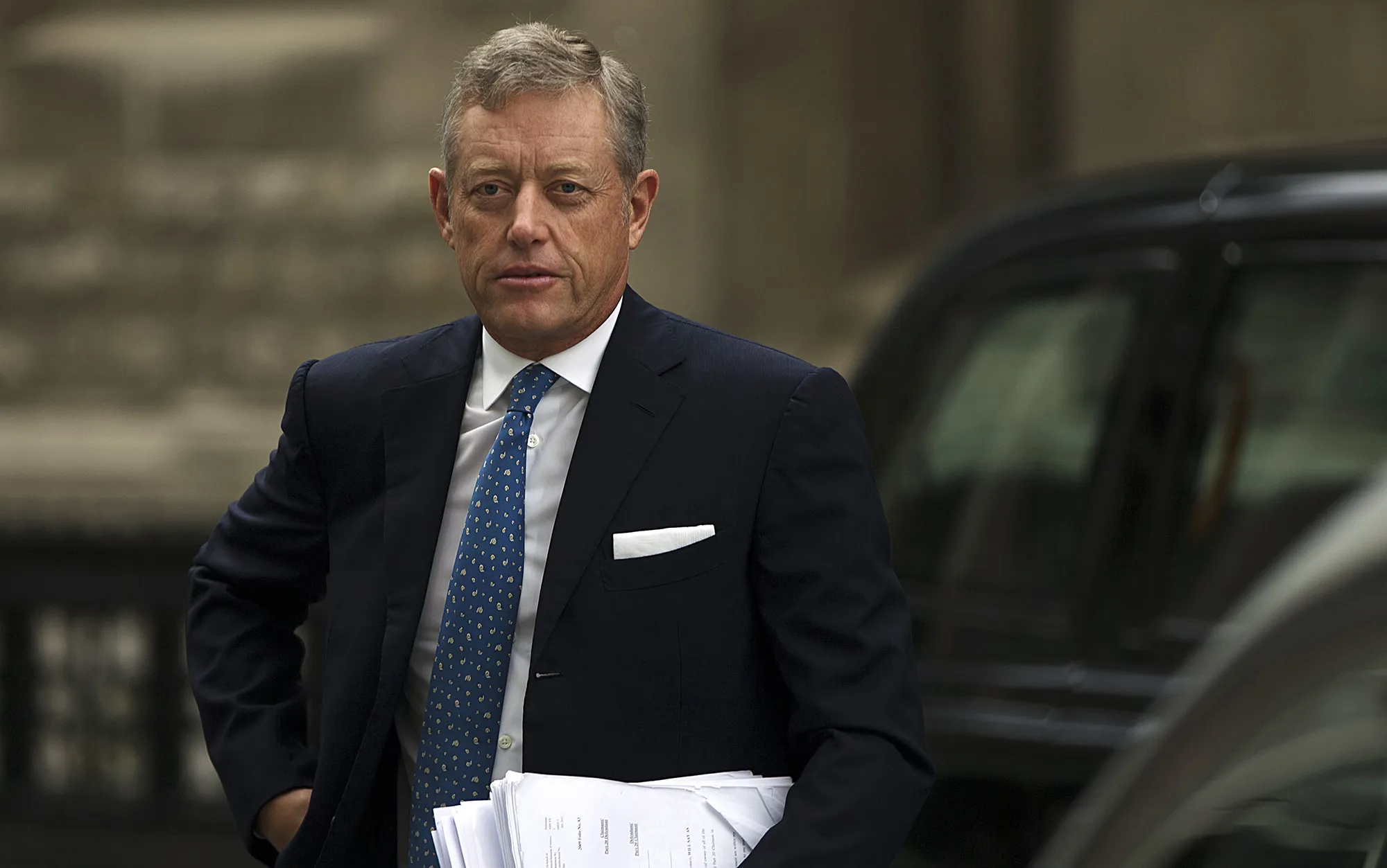 Alexander Vik arrives to give evidence at the High Court in London,&nbsp;on&nbsp;June 12, 2013.