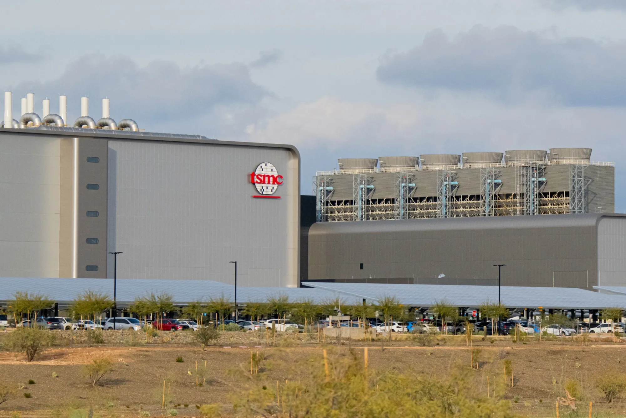 The TSMC site in Phoenix, Arizona.