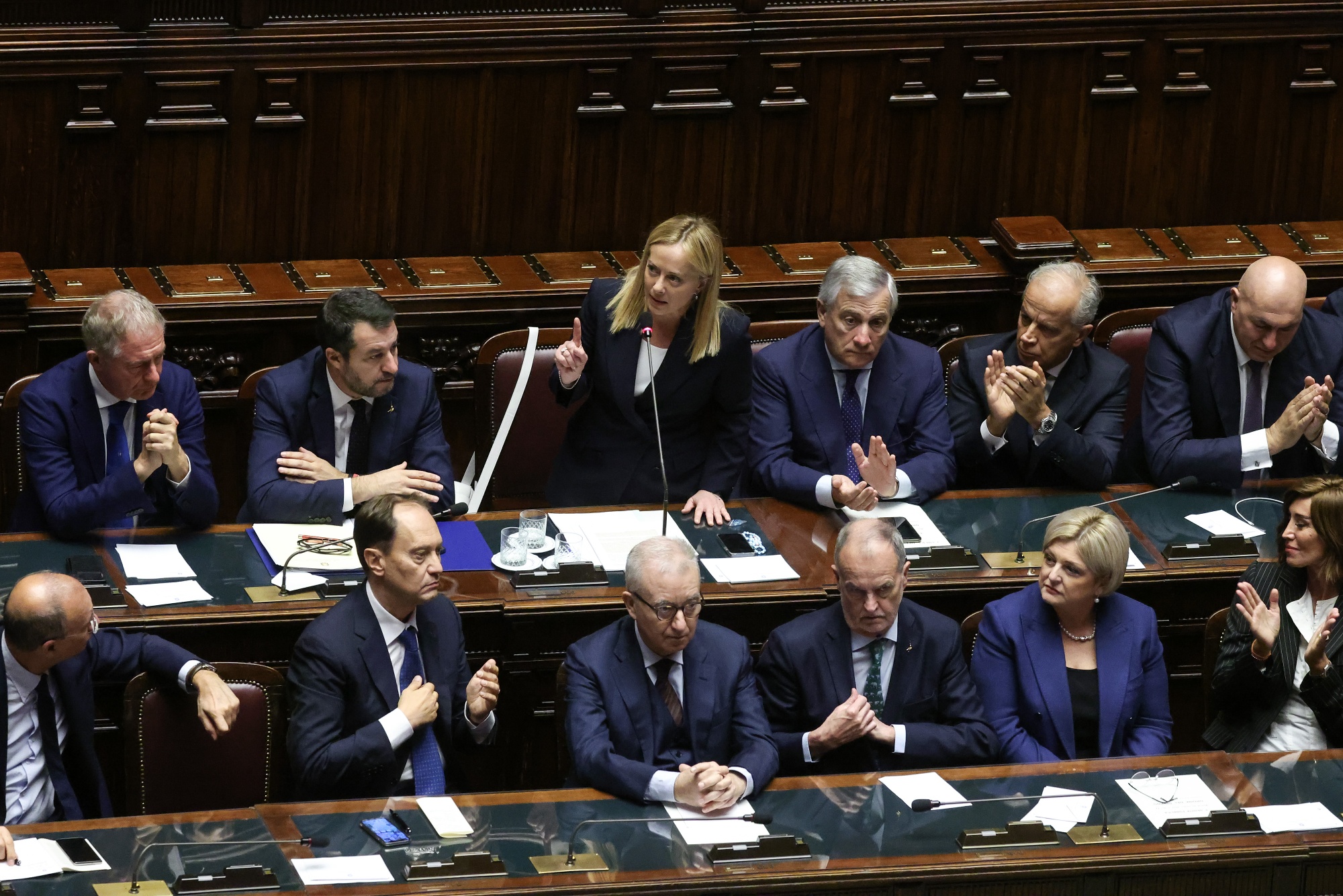 Italys Giorgia Meloni Wins Key Senate Vote Pledging To Support Ukraine