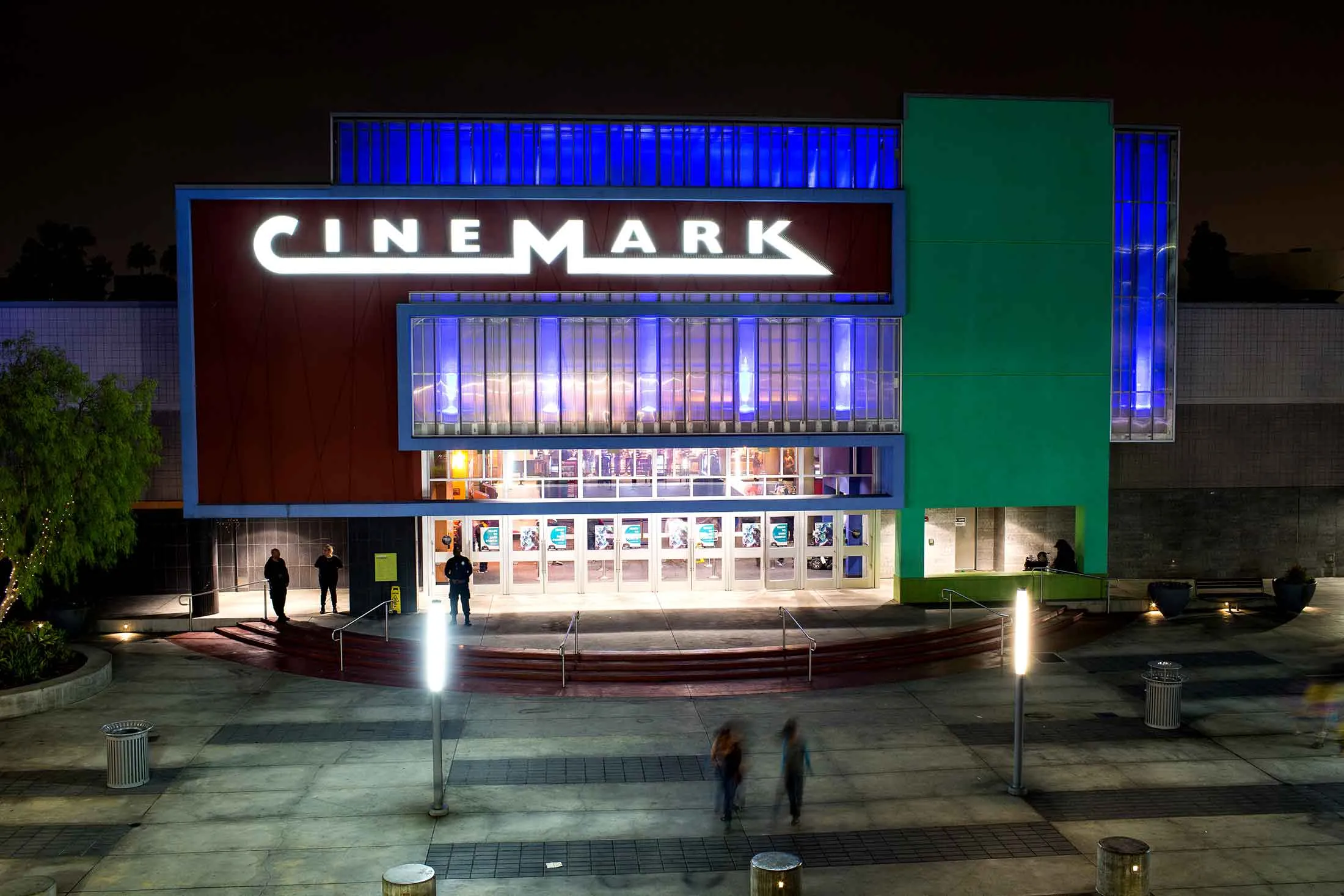 A Cinemark movie theater in Los Angeles on Oct. 29, 2017.