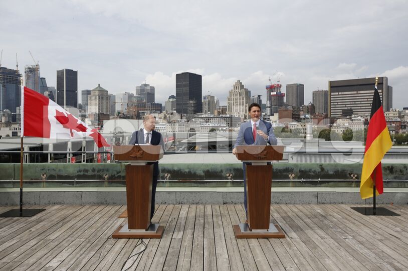 Scholz and Trudeau