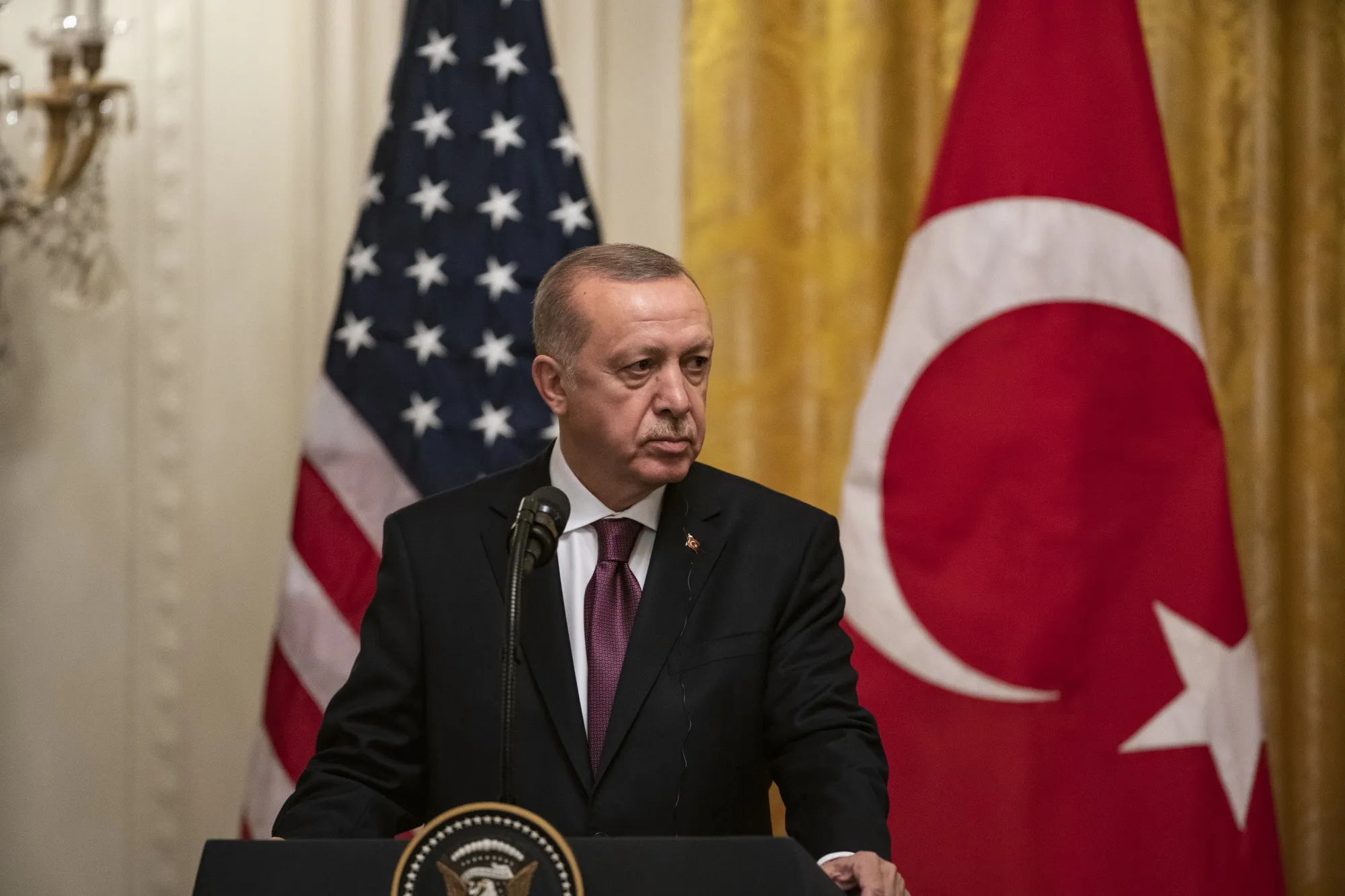 Recep Tayyip Erdogan on&nbsp;Nov. 13.