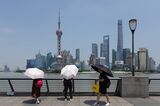 Heat Wave Hits Shanghai