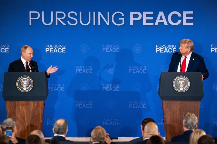 Trump, Putin Wrap Up Longest Face-To-Face Talks At Alaska Summit