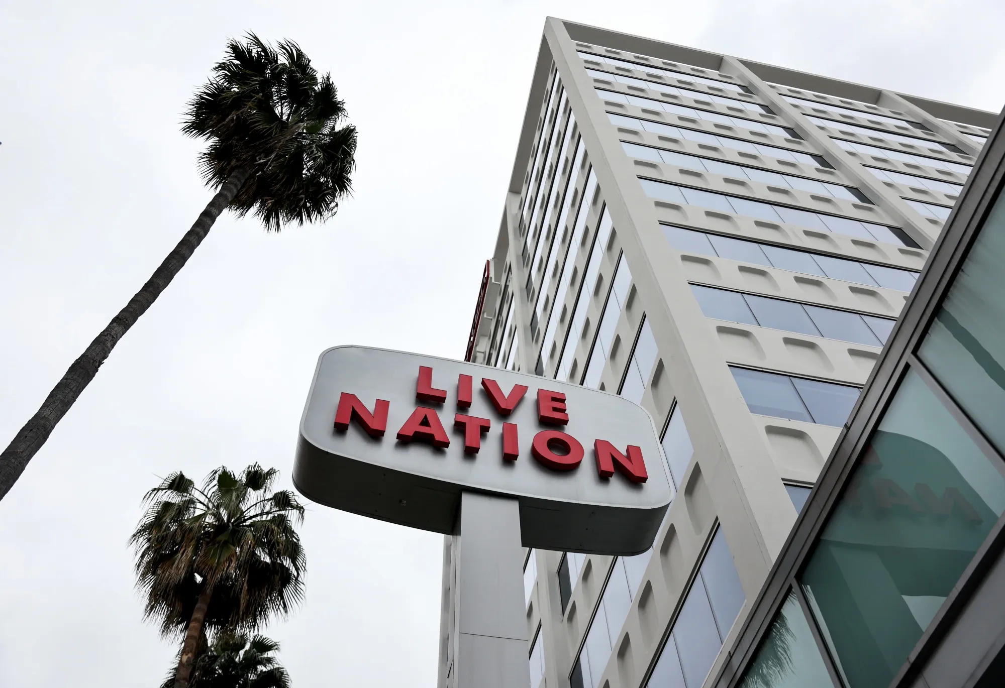Live Nation offices in Hollywood.