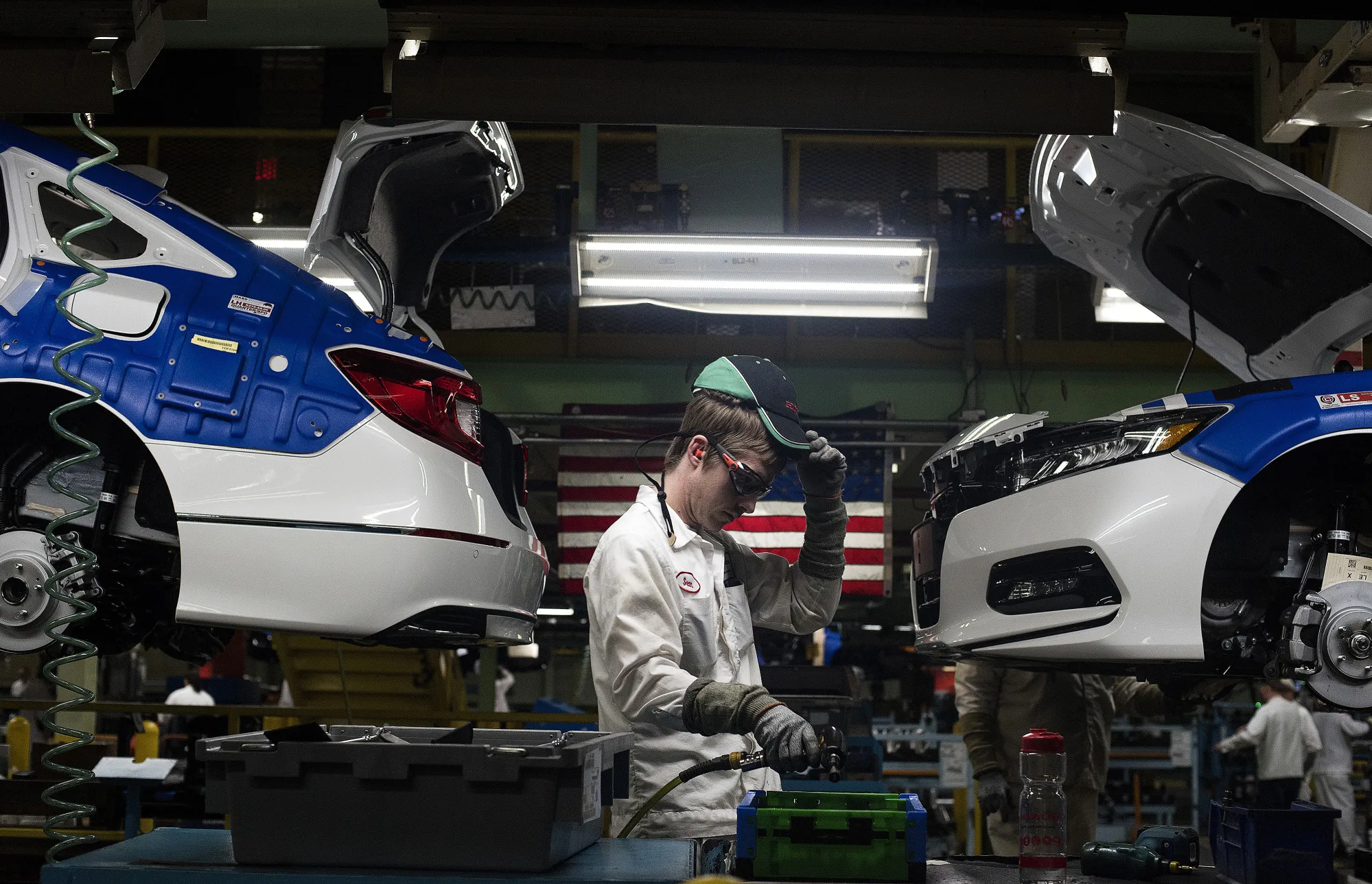 Inside A Honda Motor Co. Facility As Company Rejects Robots