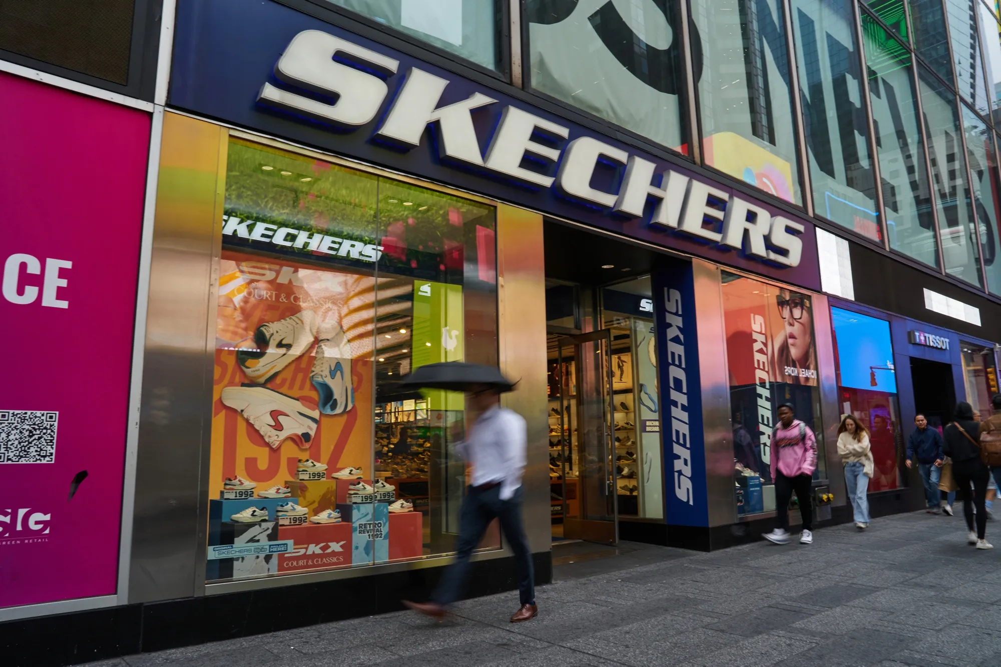 A Skechers store in New York.