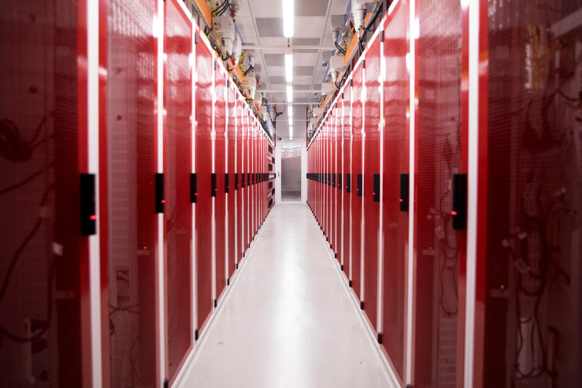 Inside a NextDC Ltd. data center in Sydney.